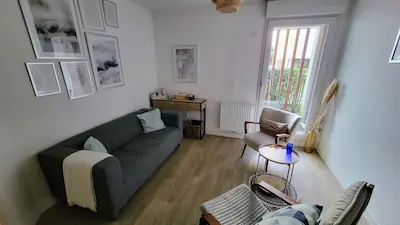 Cabinet de thérapie de couple et individuelle de Vincent Delaunay à Treillières – espace chaleureux et accueillant